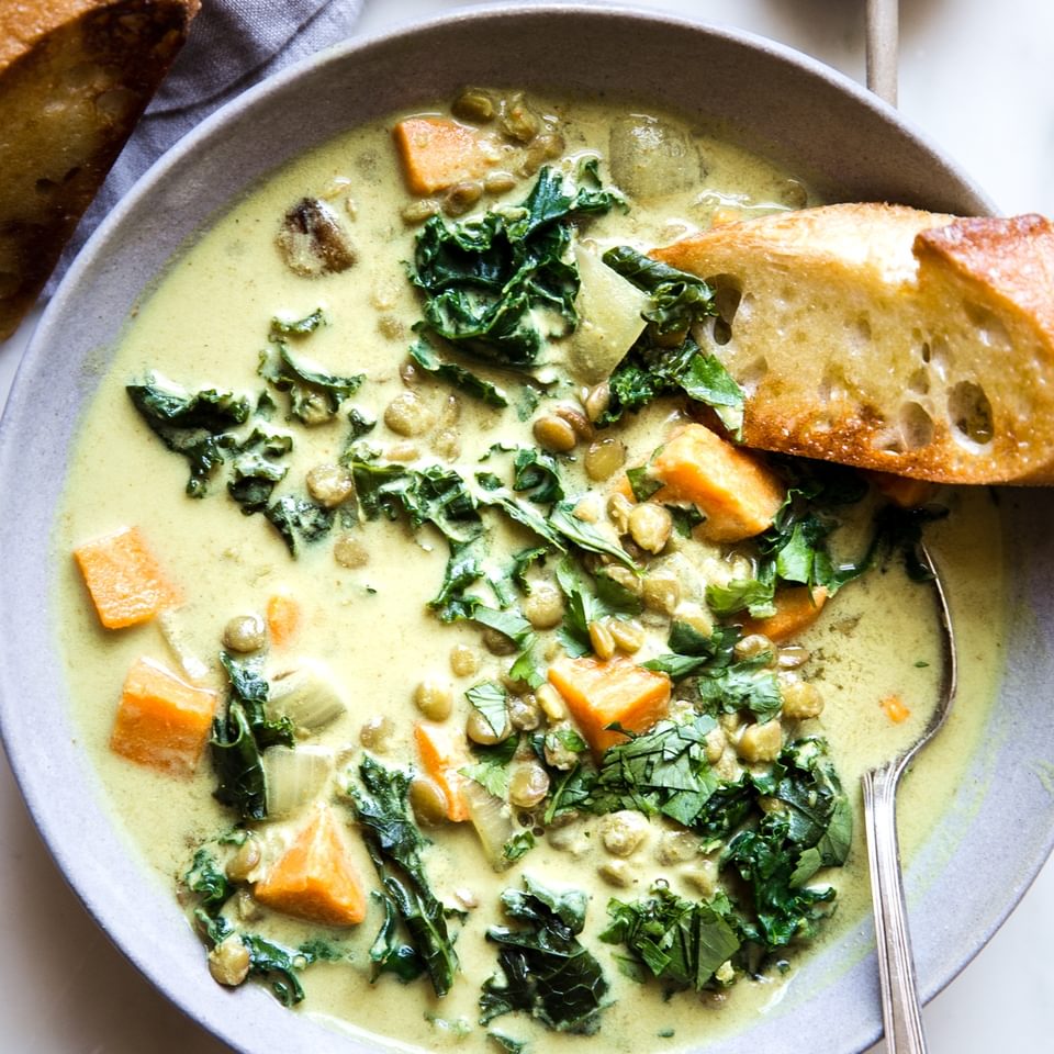 Coconut Curry Lentil Soup