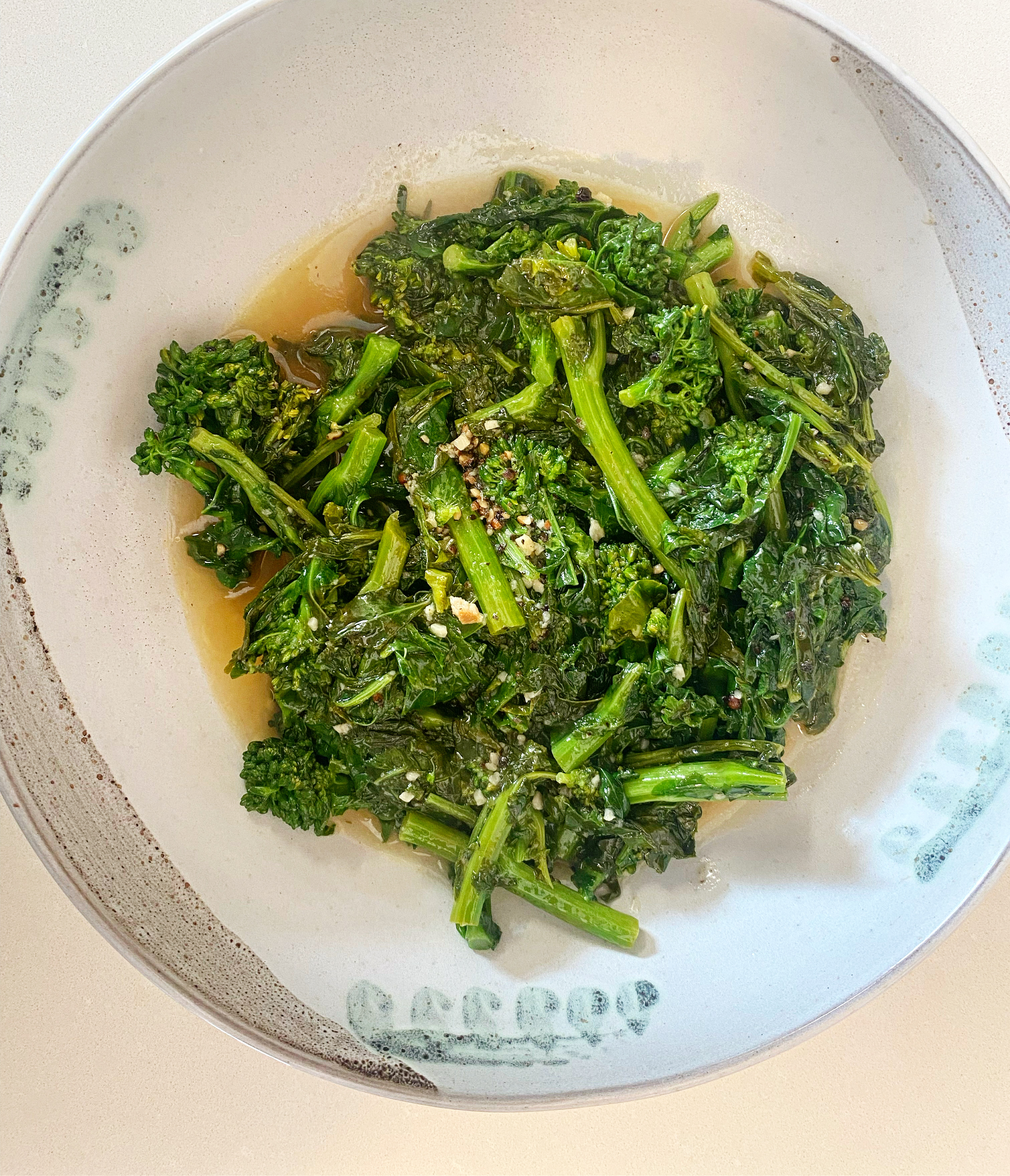 Broccoli Rabe with Garlic and White Wine
