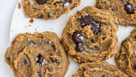 Vegan Chickpea Chocolate Chip Cookies