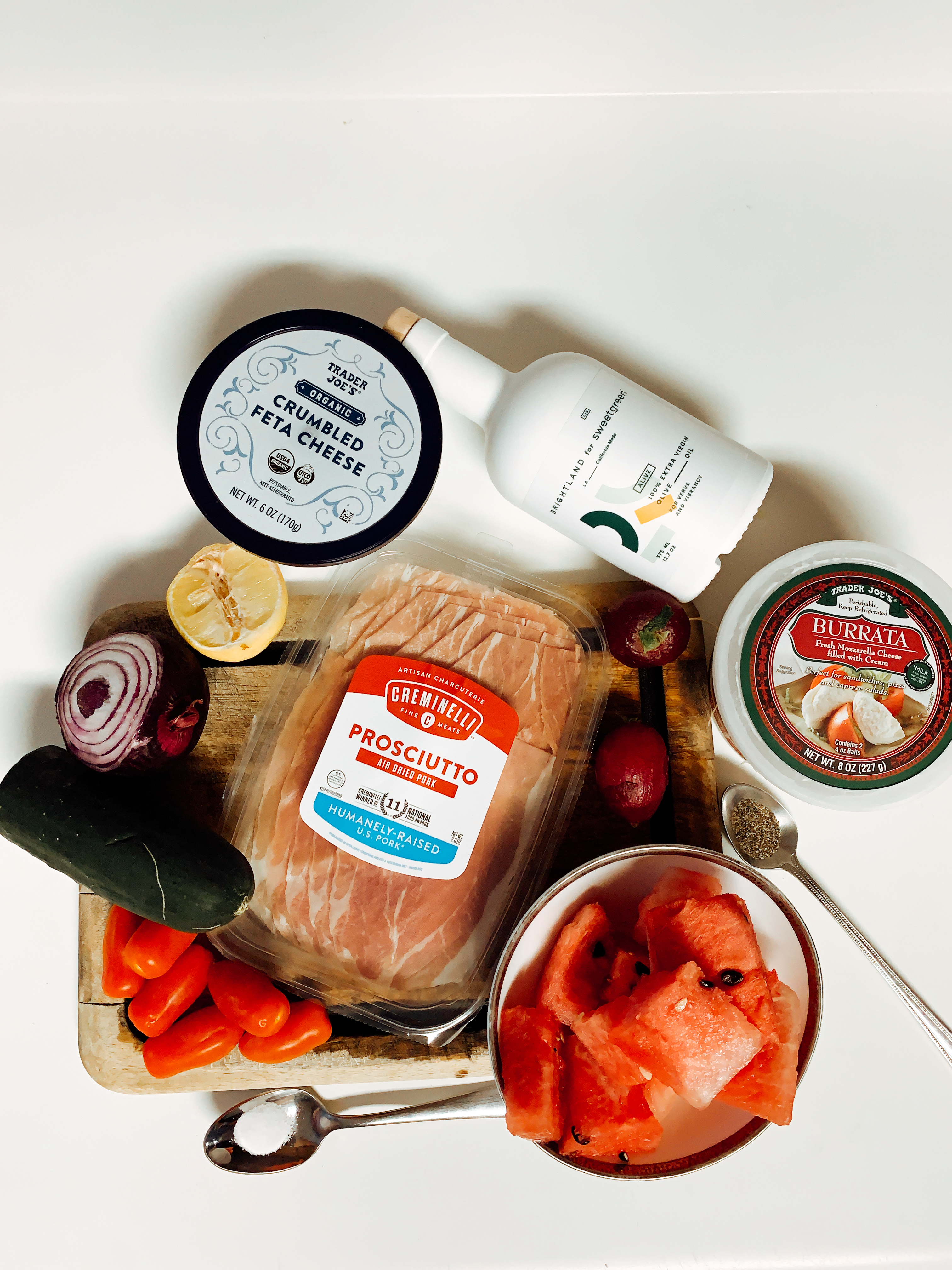 Watermelon Burrata Salad