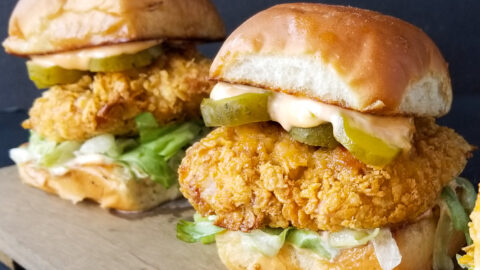 Fried Chicken Sliders