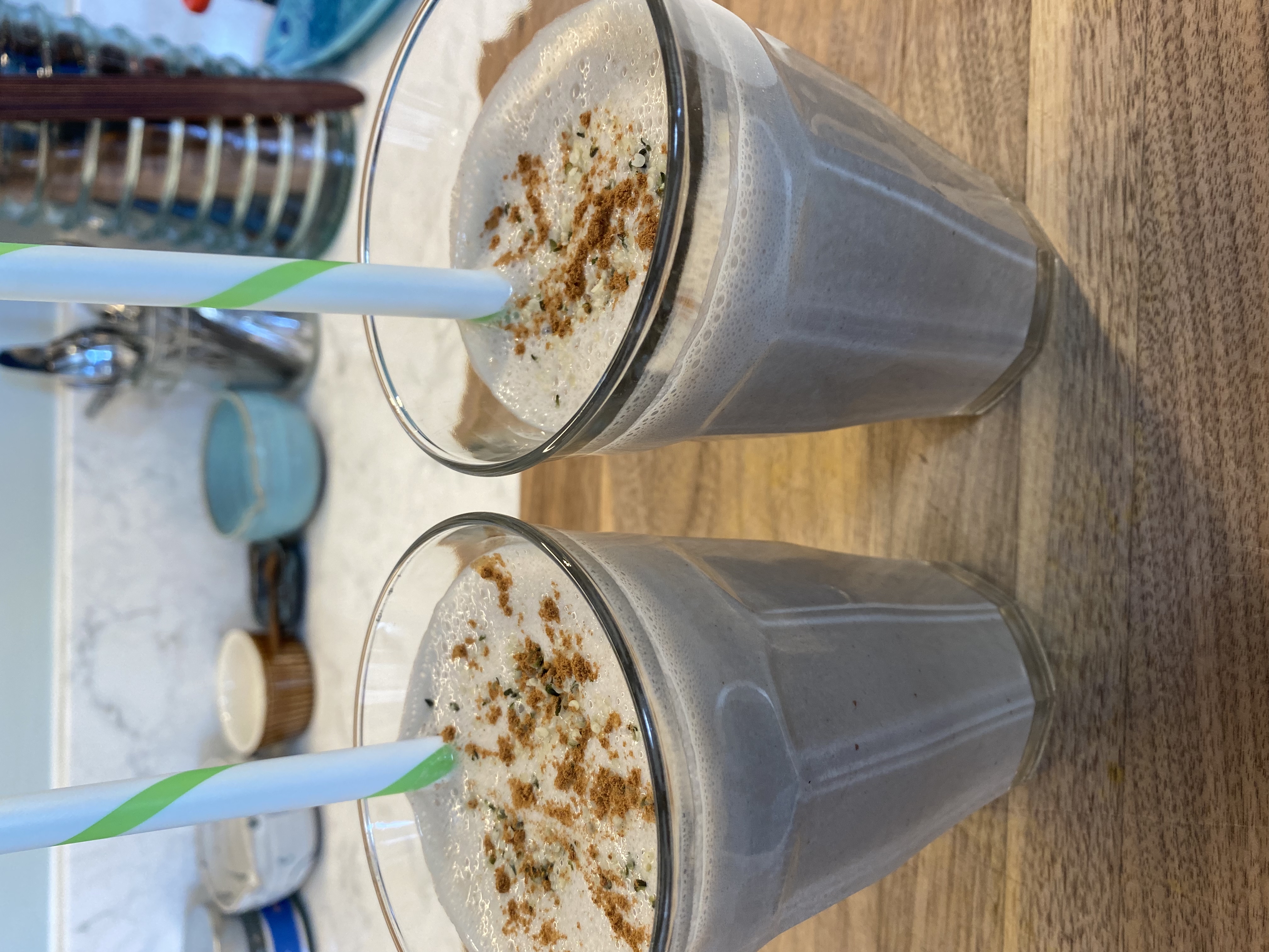 Energizing Date Tahini Smoothie