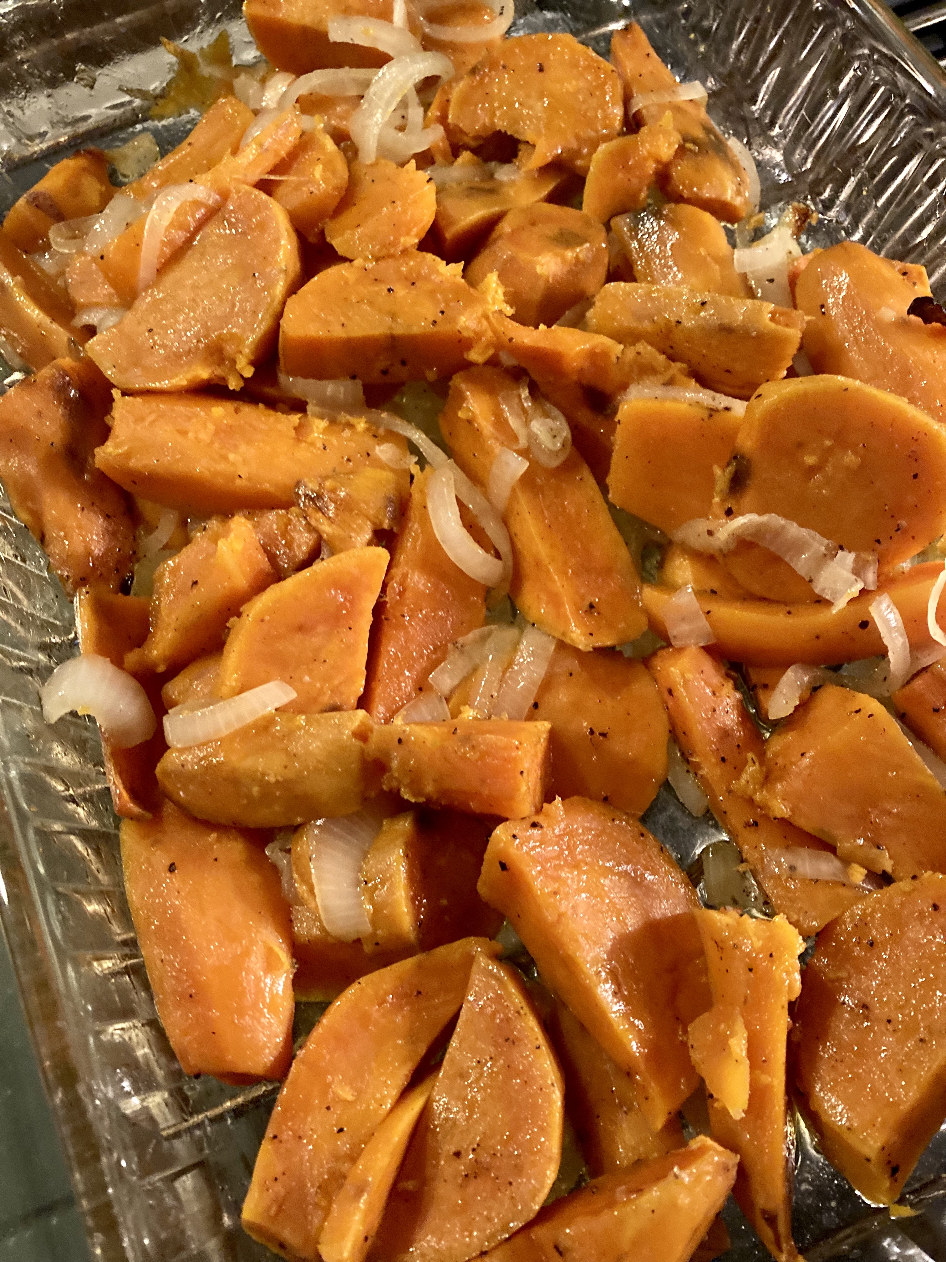 Roasted Sweet Potatoes 