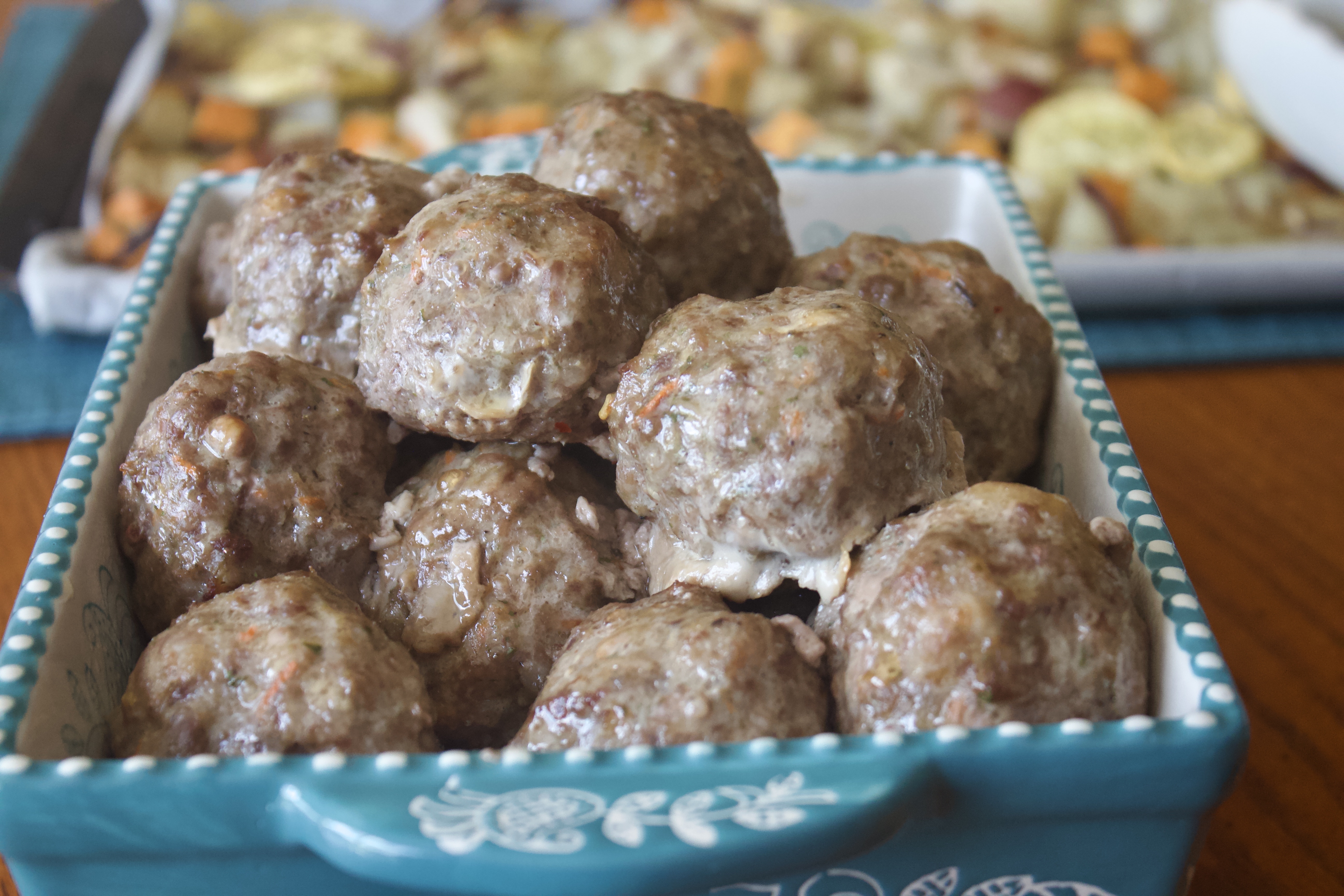 Beef Pork Meatballs (carrot, onion & potato)