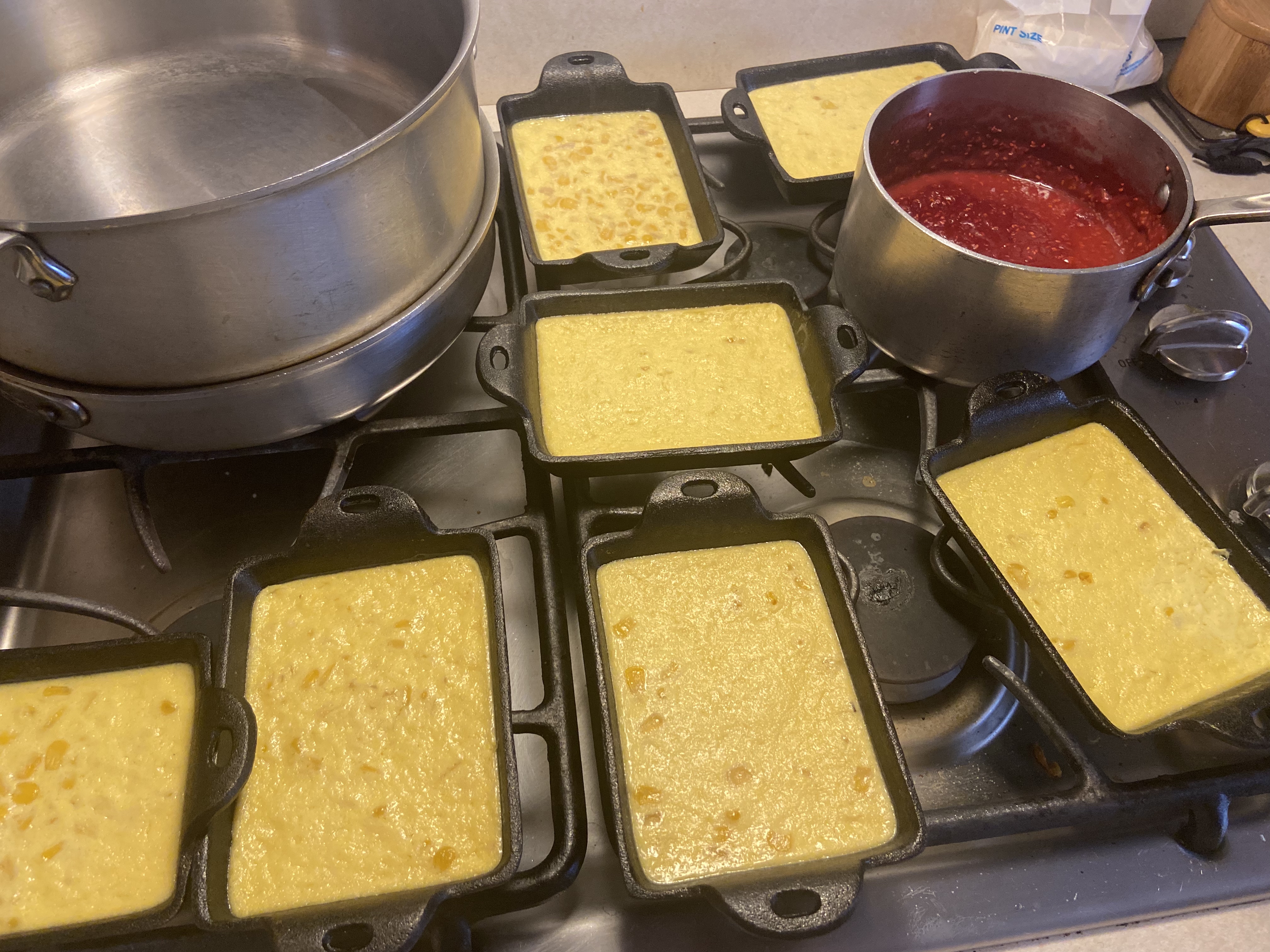 Savory and Sweet Corn Crème Brûlée 