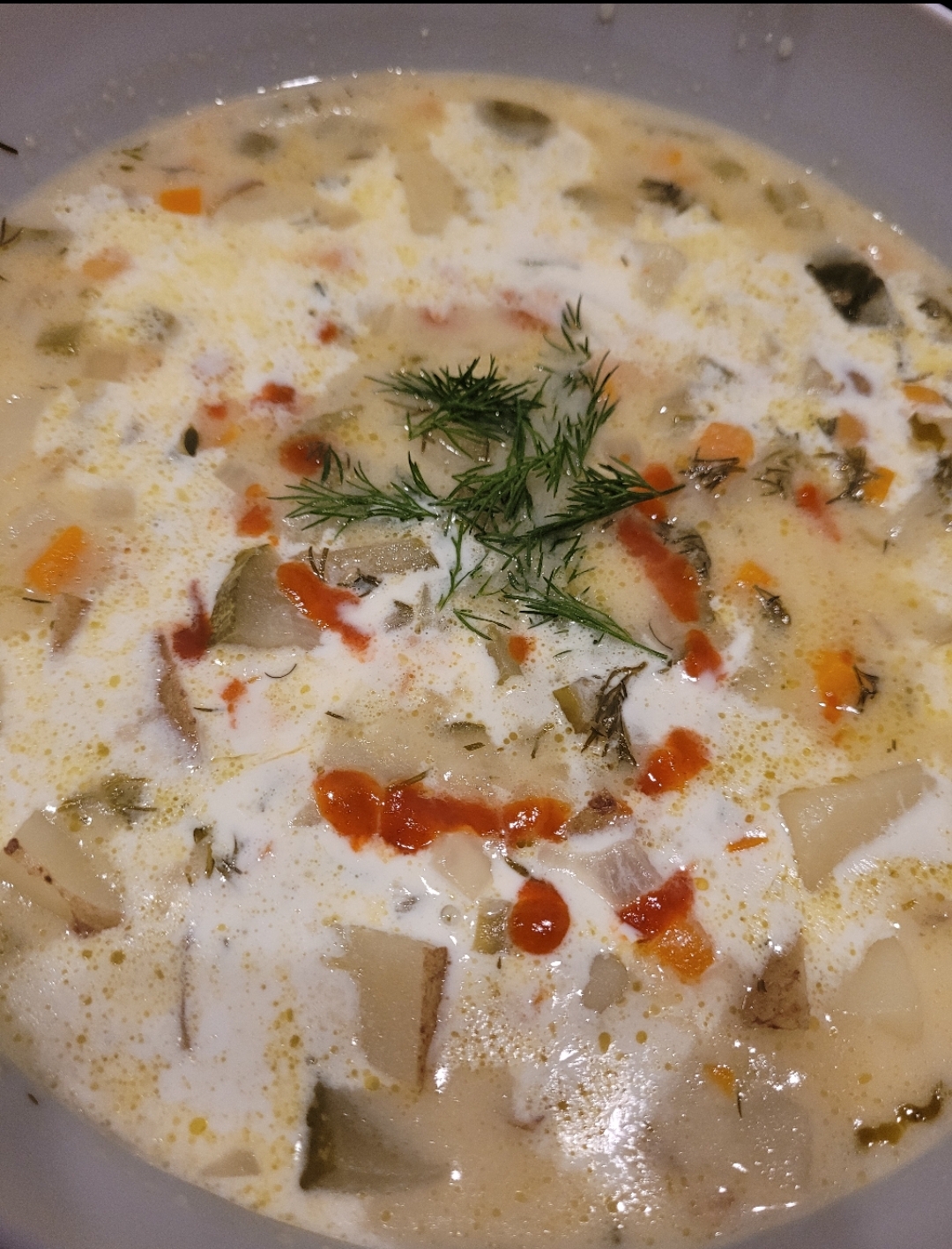 Pickle Potato Soup