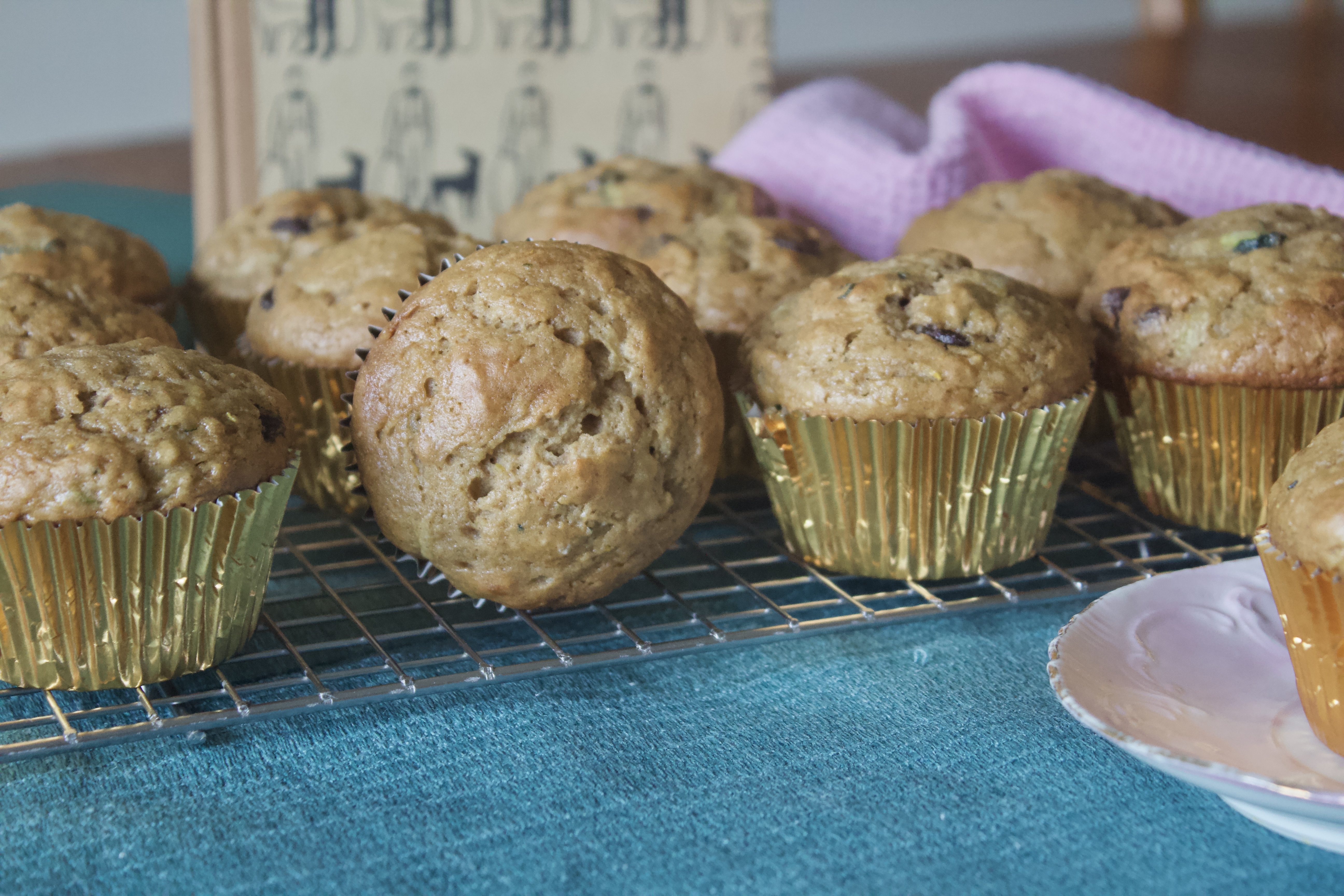 Zucchini Summer Squash Muffins