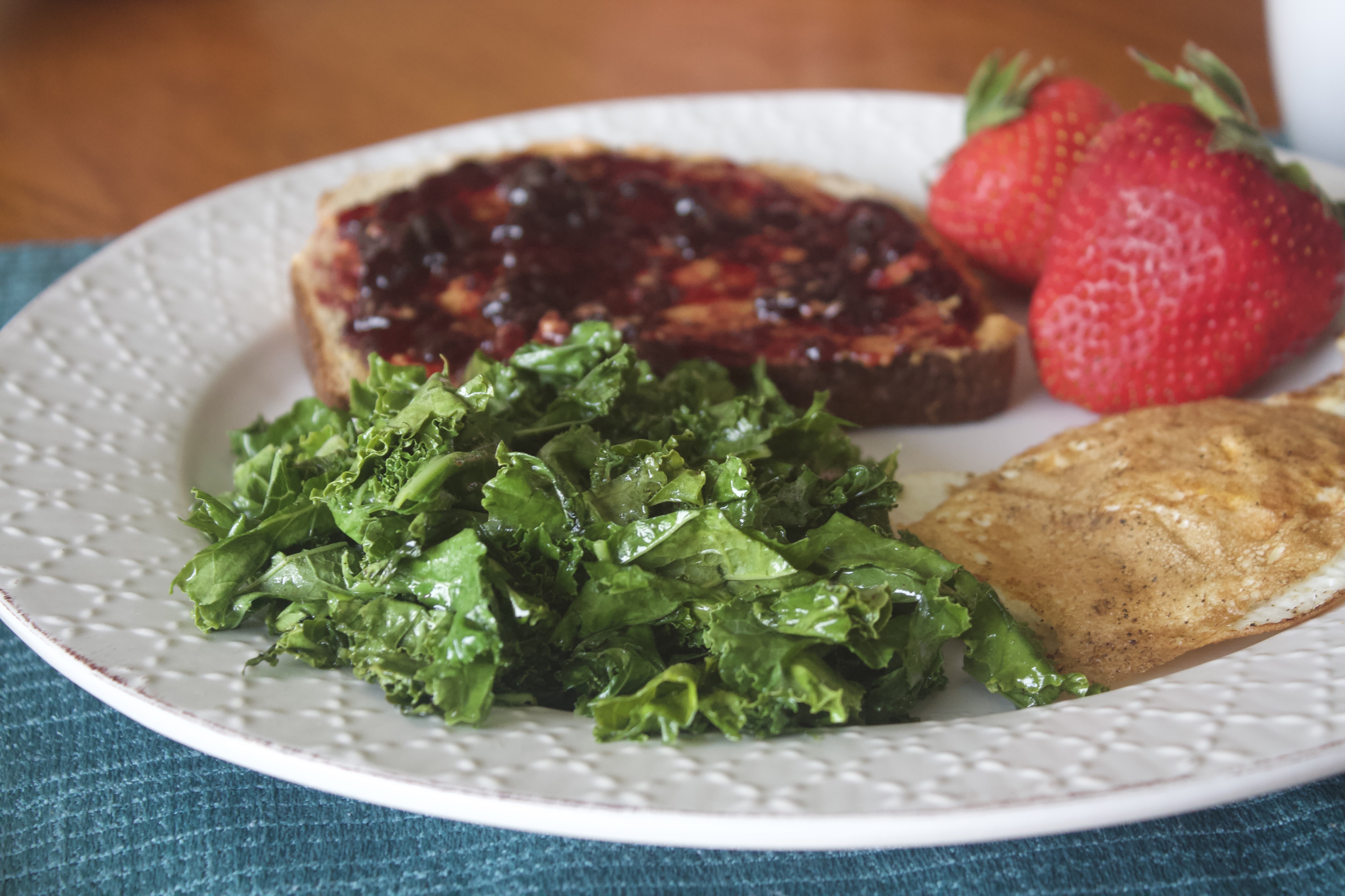 Pan Fried Kale