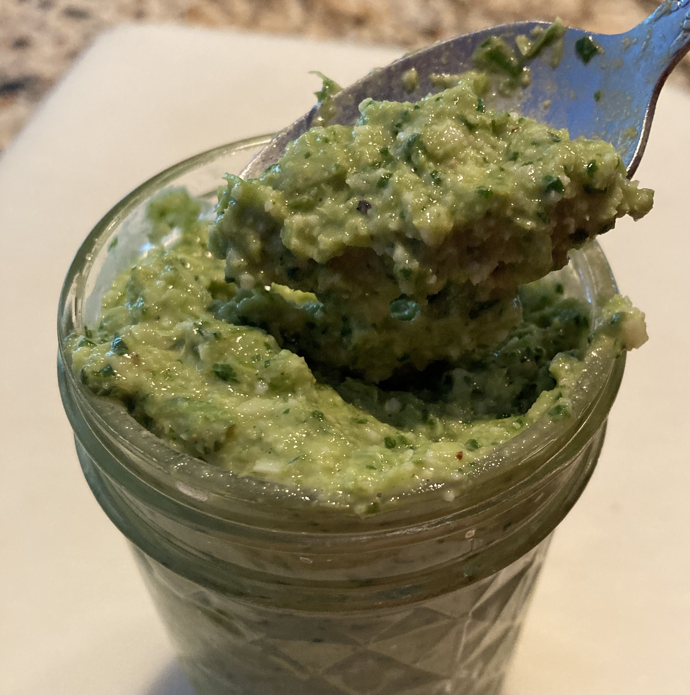 Garlic Scape Pesto