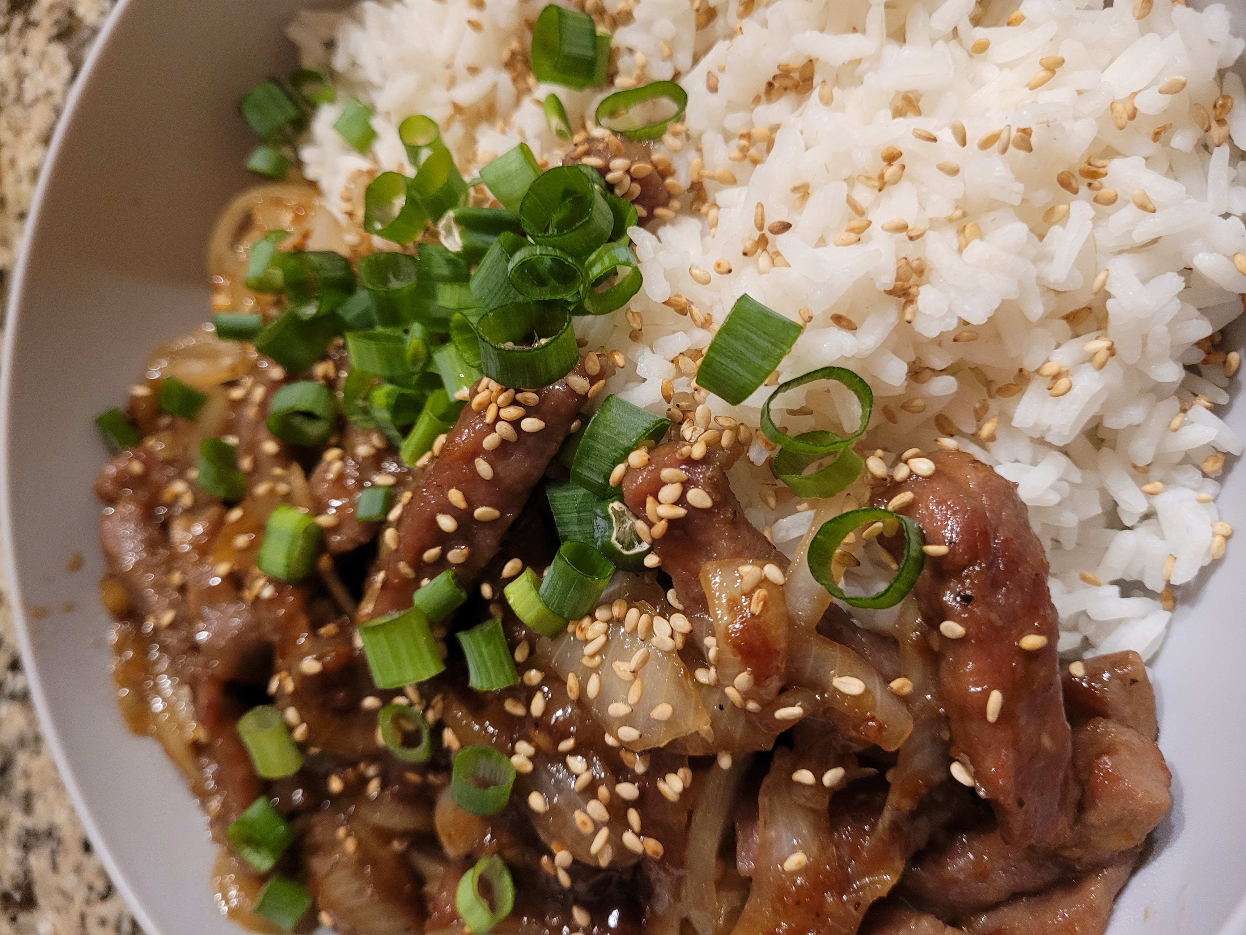 Mongolian Beef Stir Fry
