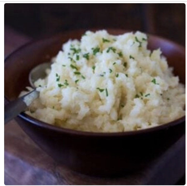 Cauliflower Mashed Potatoes 