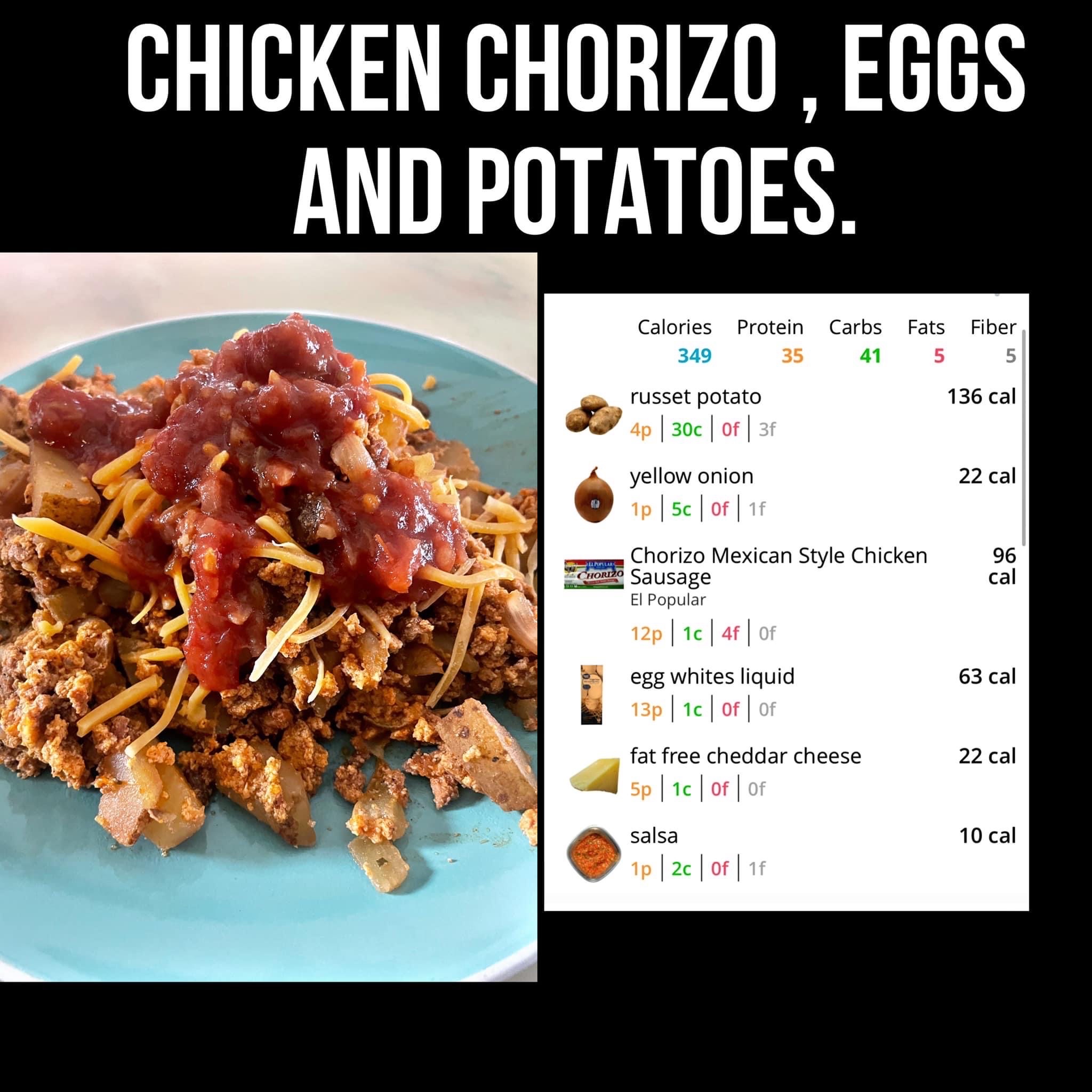 Chorizo and Potatoes 