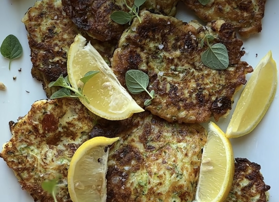 Zucchini Ricotta Fritters