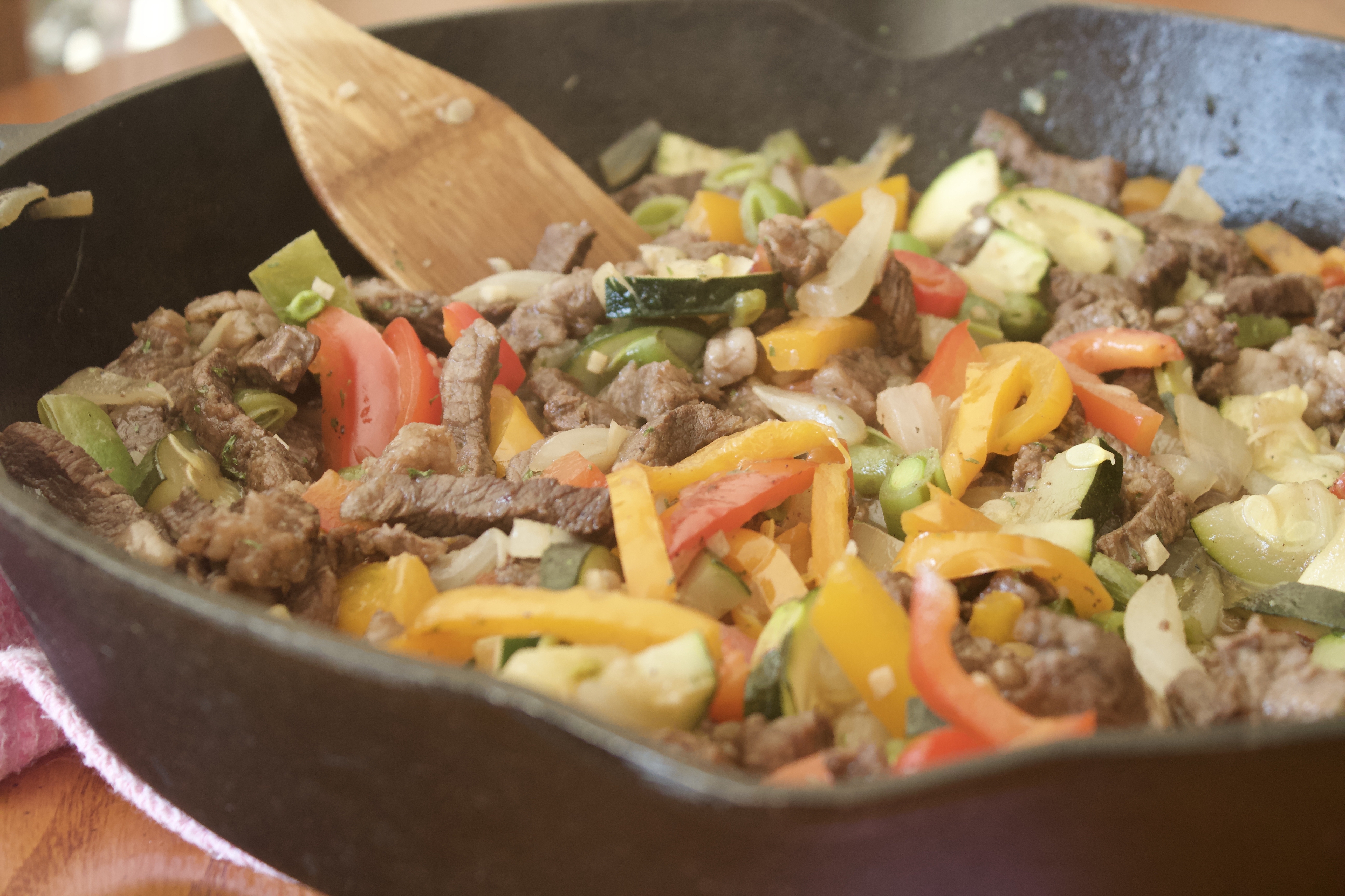 Chuck Steak Stir Fry