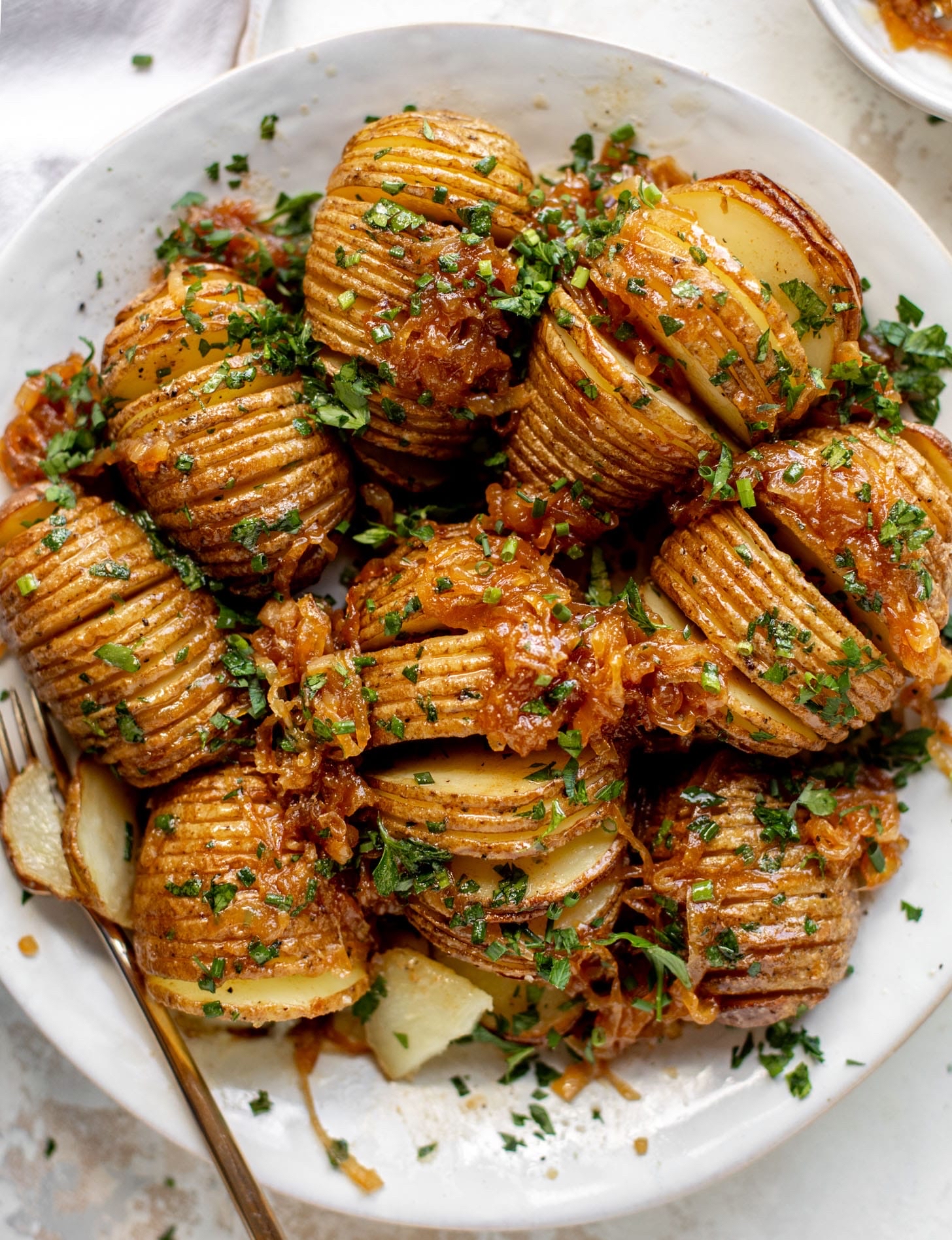 Hasselback Potatoes