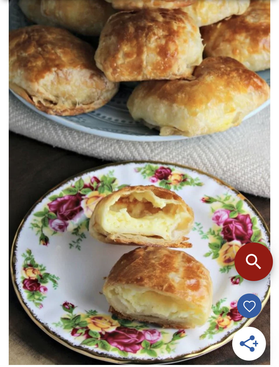 Pastry Puff Cheese Pockets