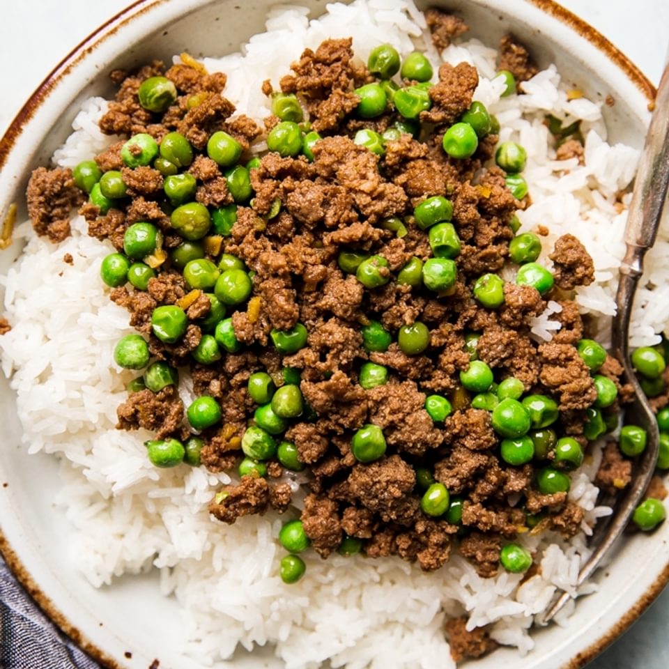 Gingery Ground Beef (Soboro Donburi)