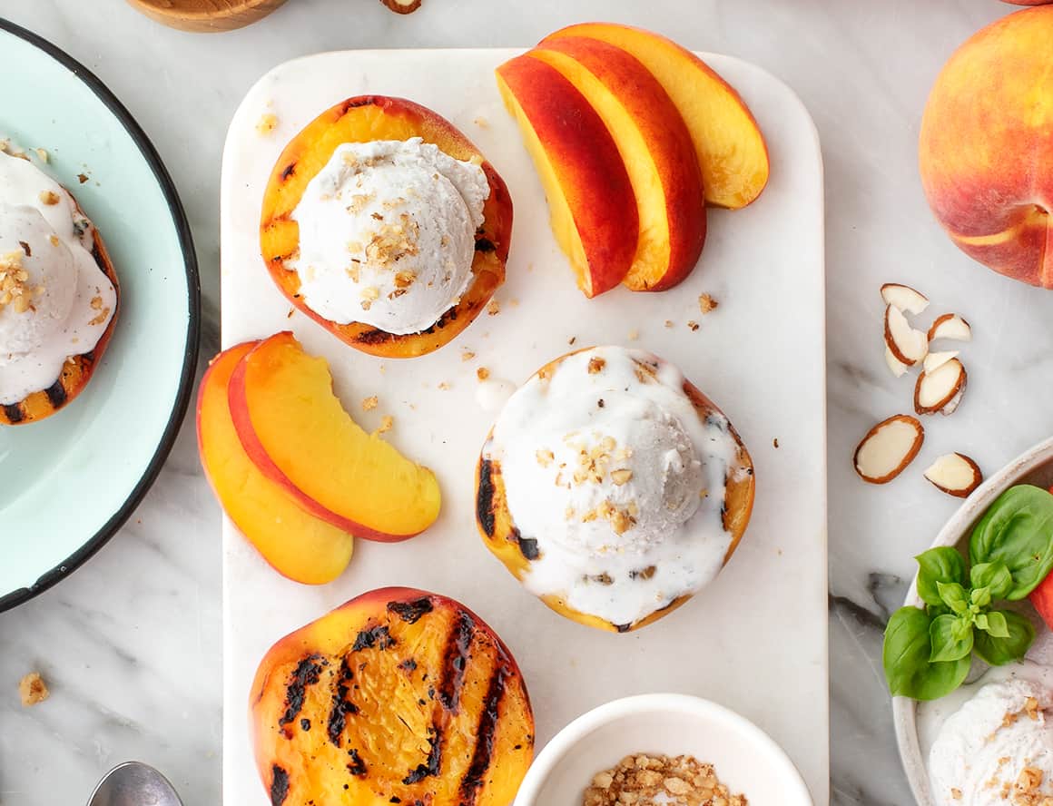 Grilled Peaches