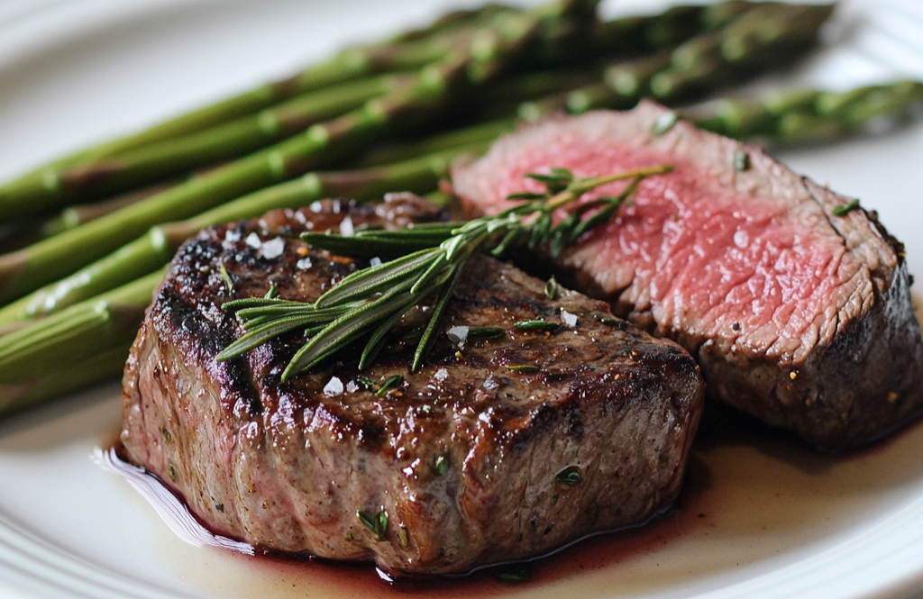 Perfectly Seared Denver Cut Bison Steak