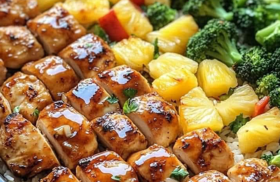 Hawaiian Chicken Sheet Pan