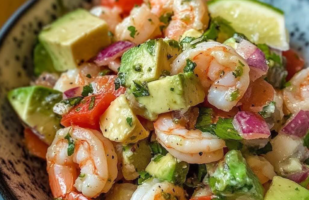 Zesty Lime Shrimp and Avocado Salad