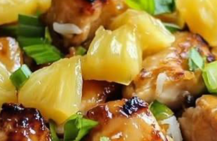 Pineapple Chicken and Rice 