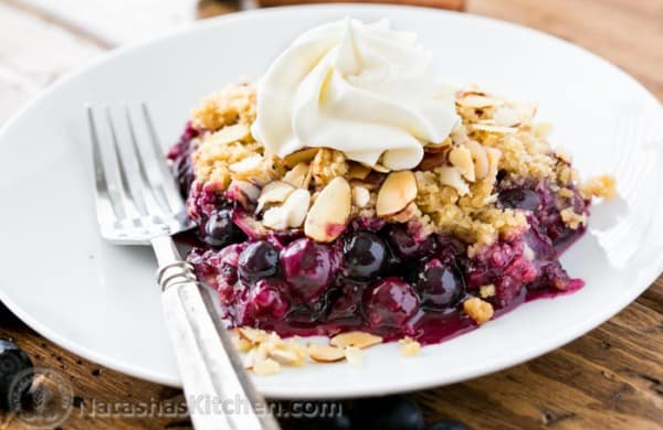 Blueberry Crumble