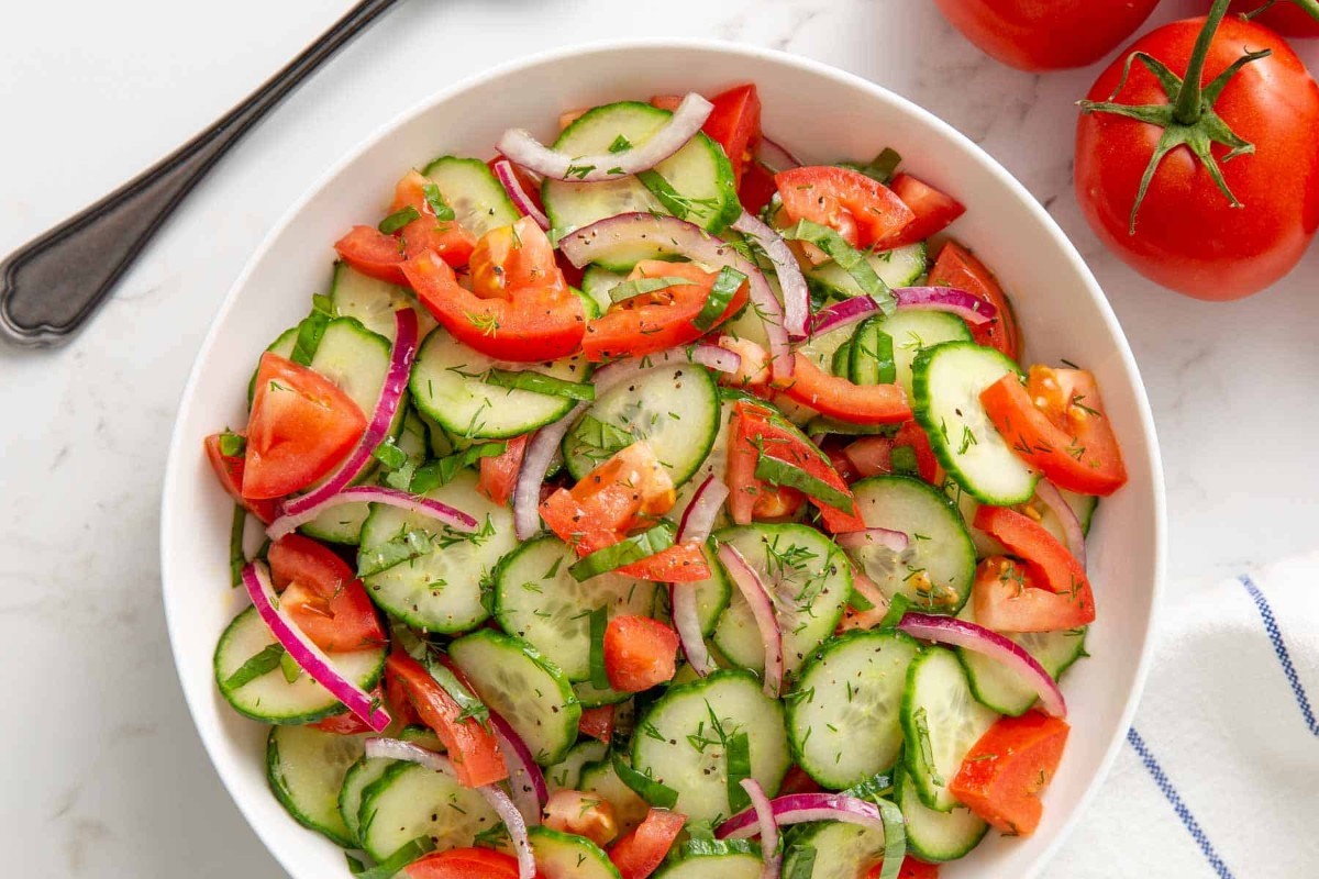 Cucumber Tomato Salad