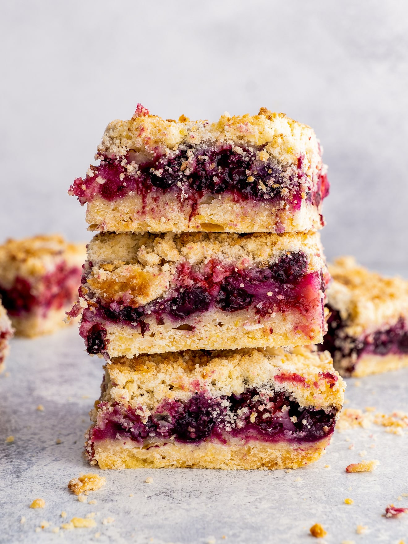 Berry Crumb Bars