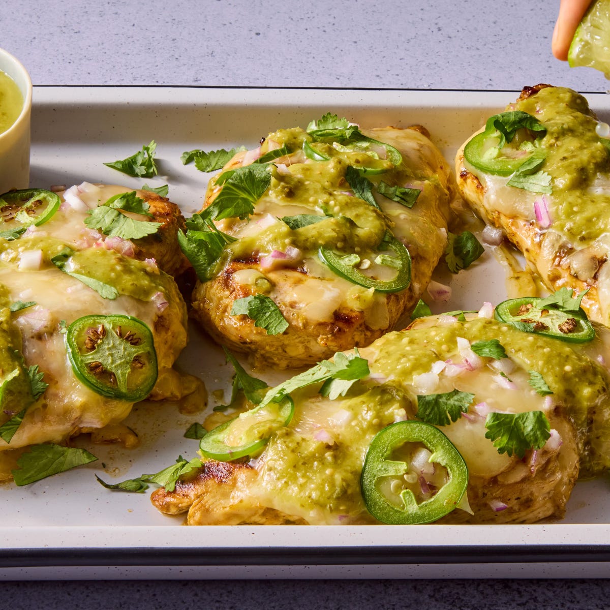 Grilled Salsa Verde Chicken