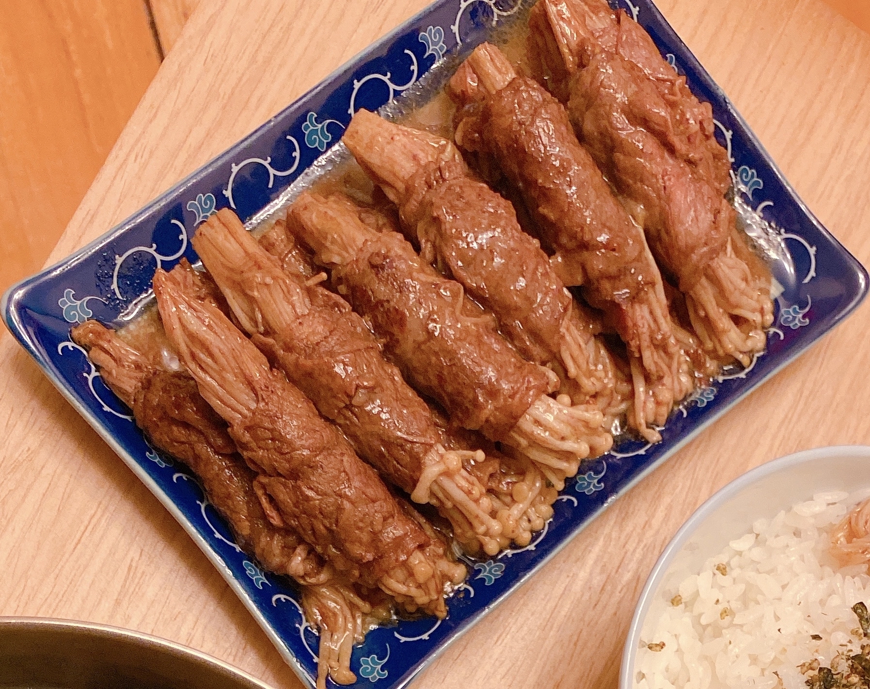金菇牛肉卷