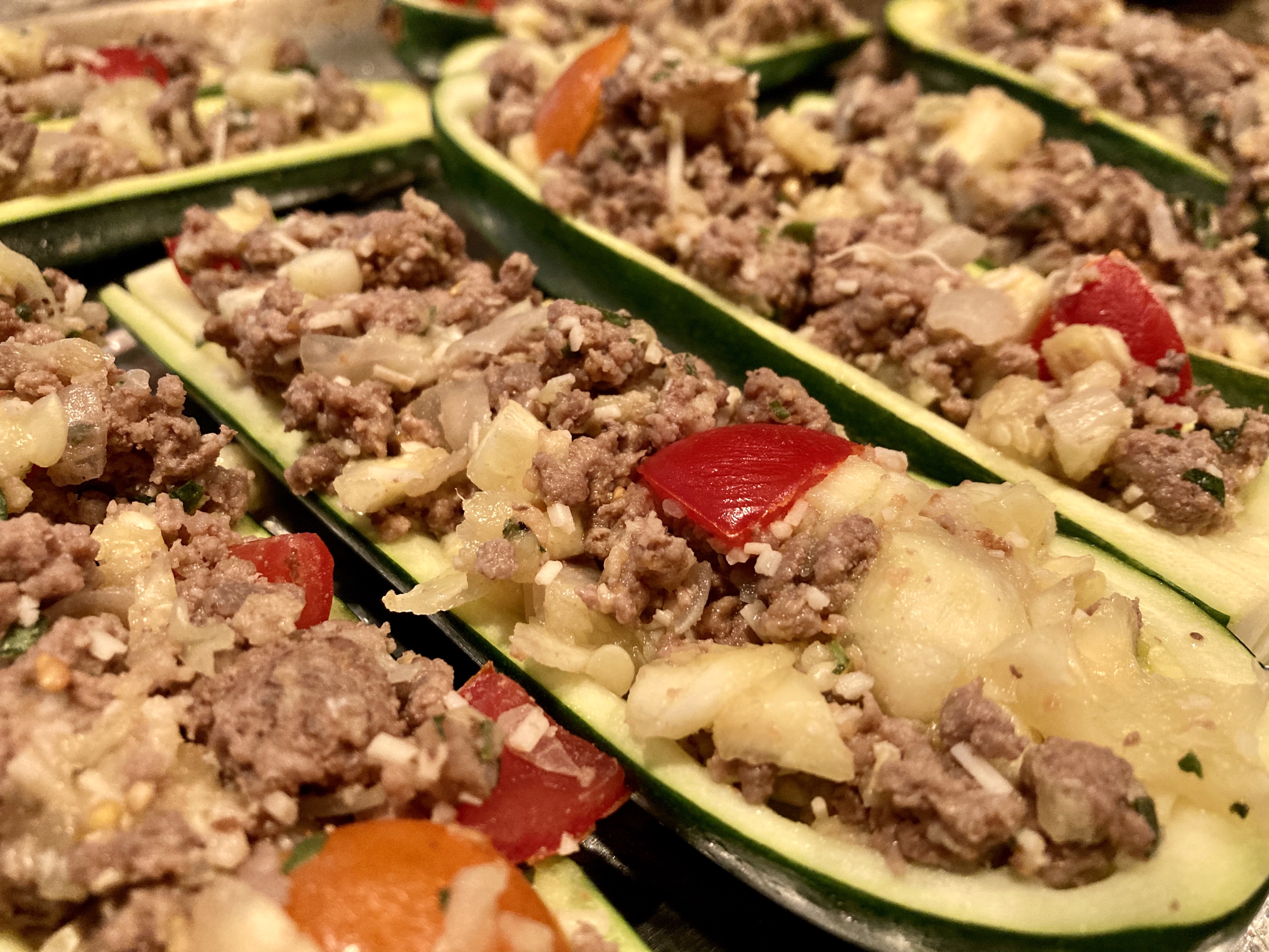 Stuffed Zucchini 