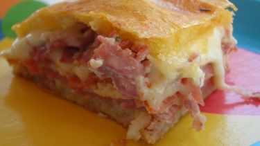 Antipasto Crescent Bake