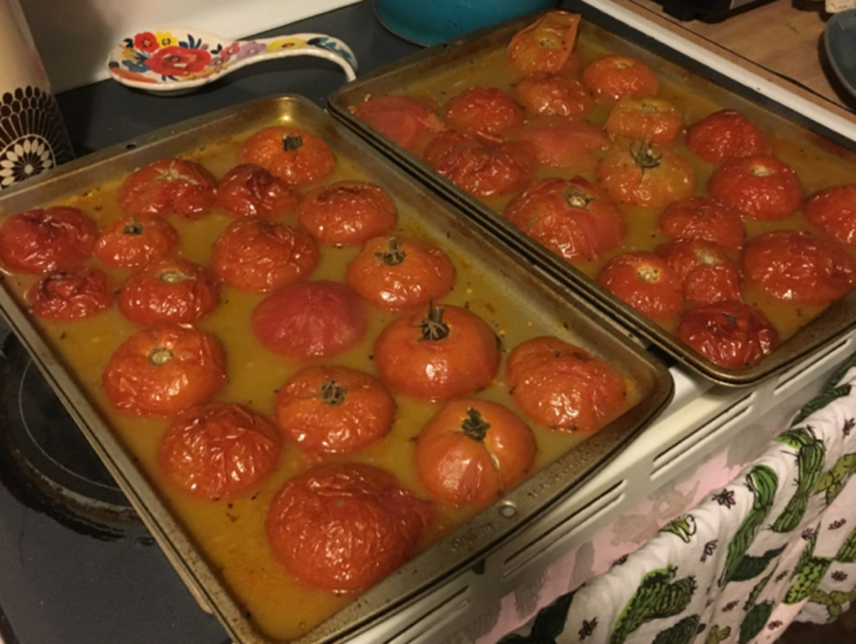 Oven Roasted Tomato Sauce