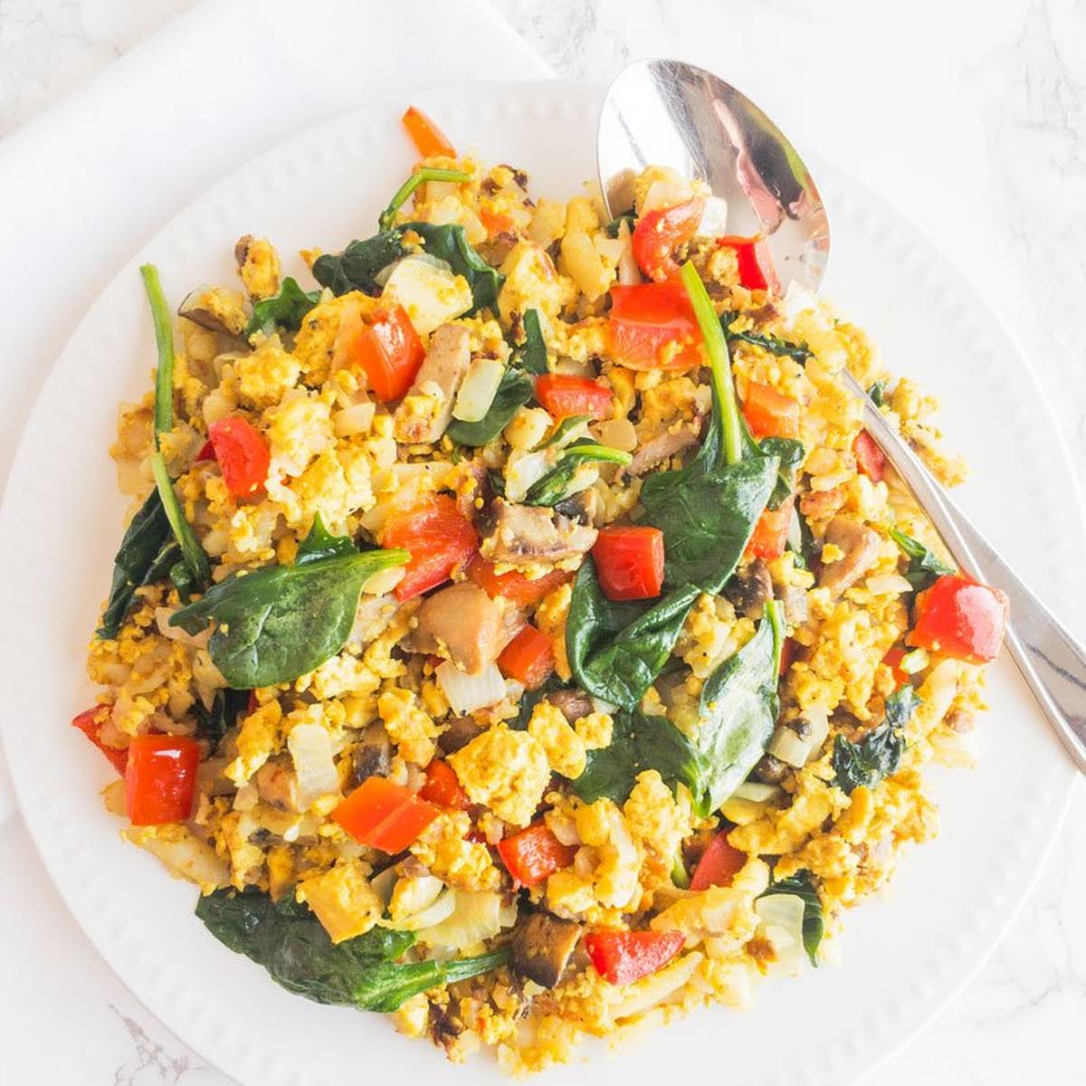 Scrambled Tofu Hash
