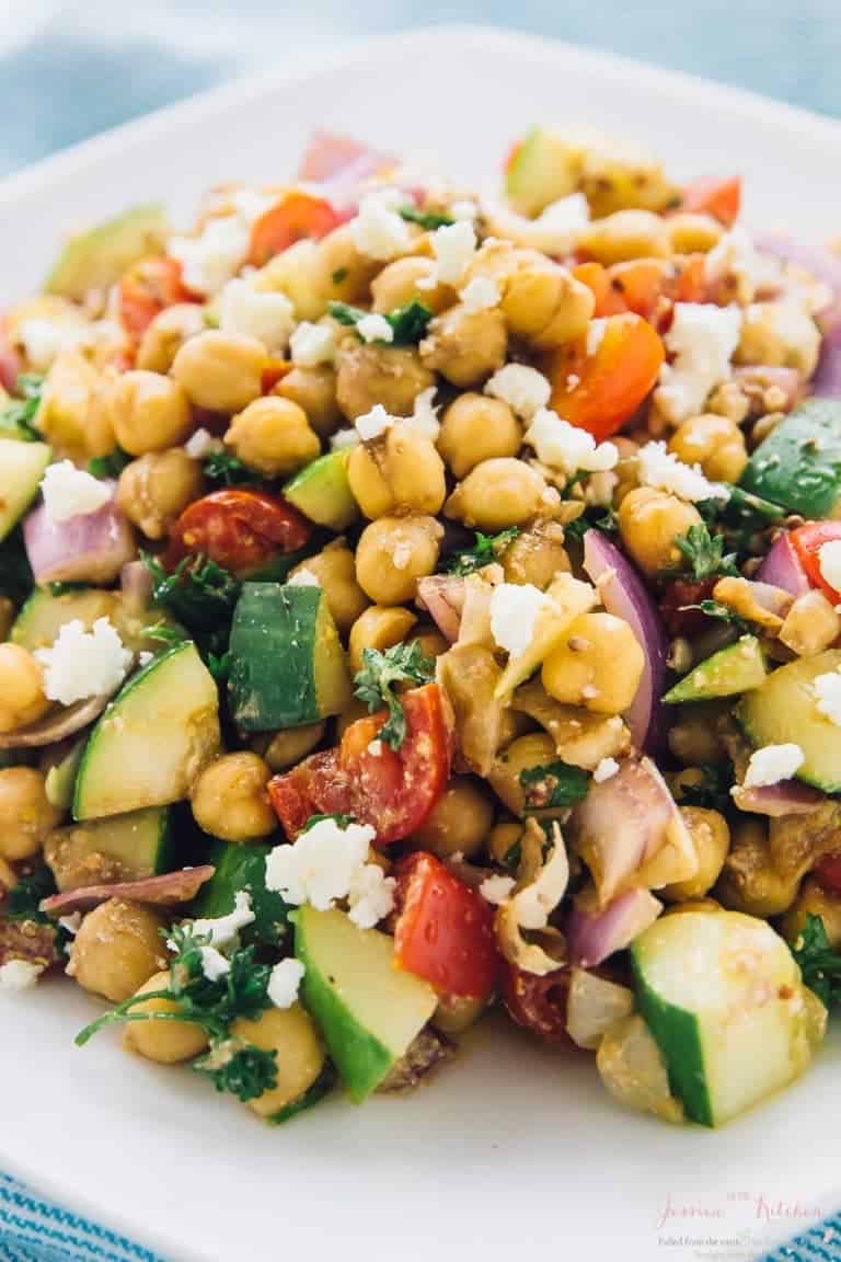 Mediterranean Chickpea Salad