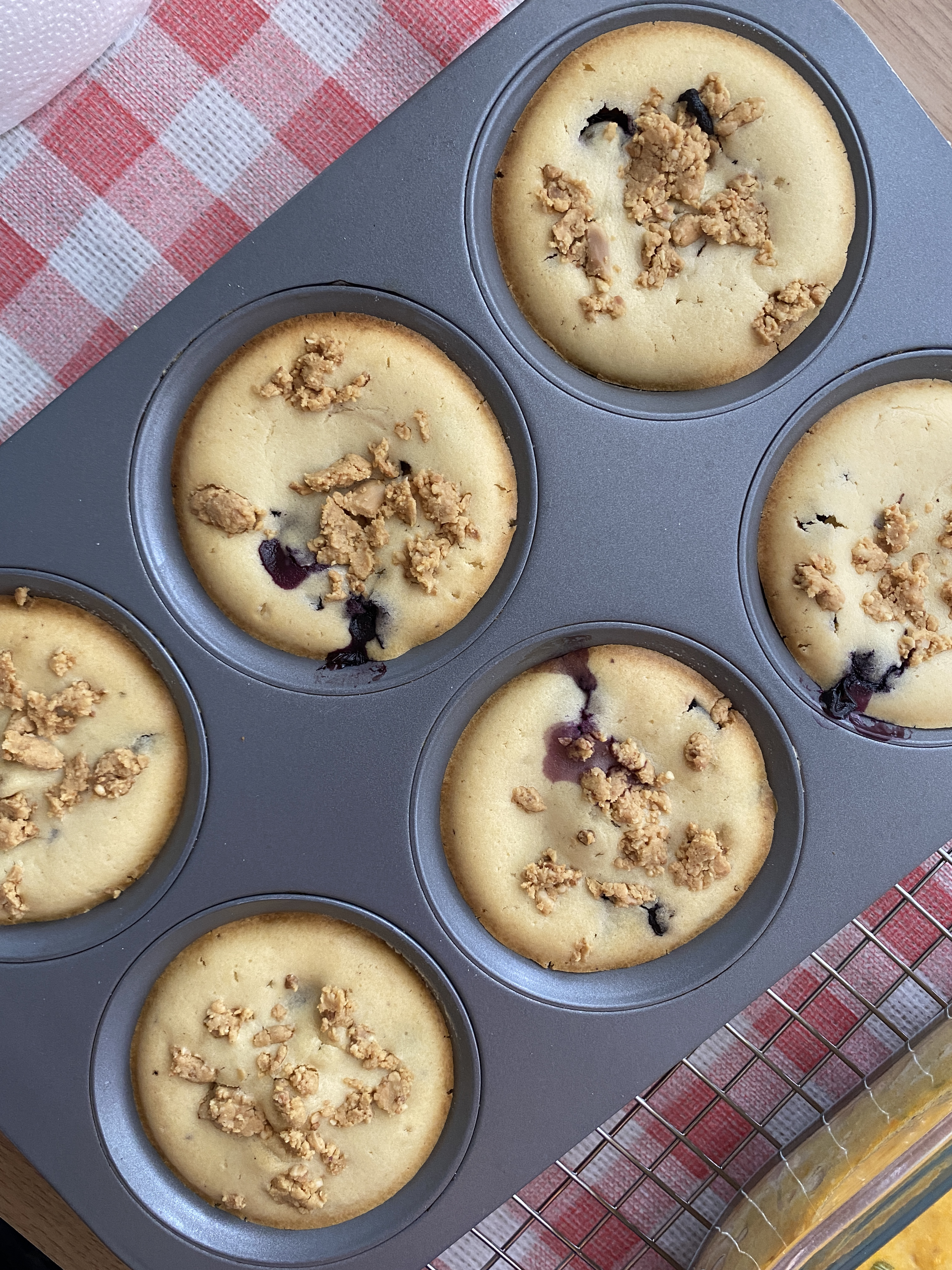 Blueberry Crumble Muffin