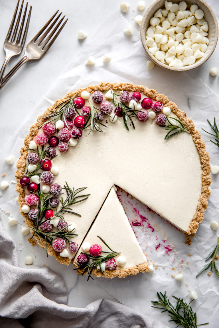 Cranberry White Chocolate Tarte