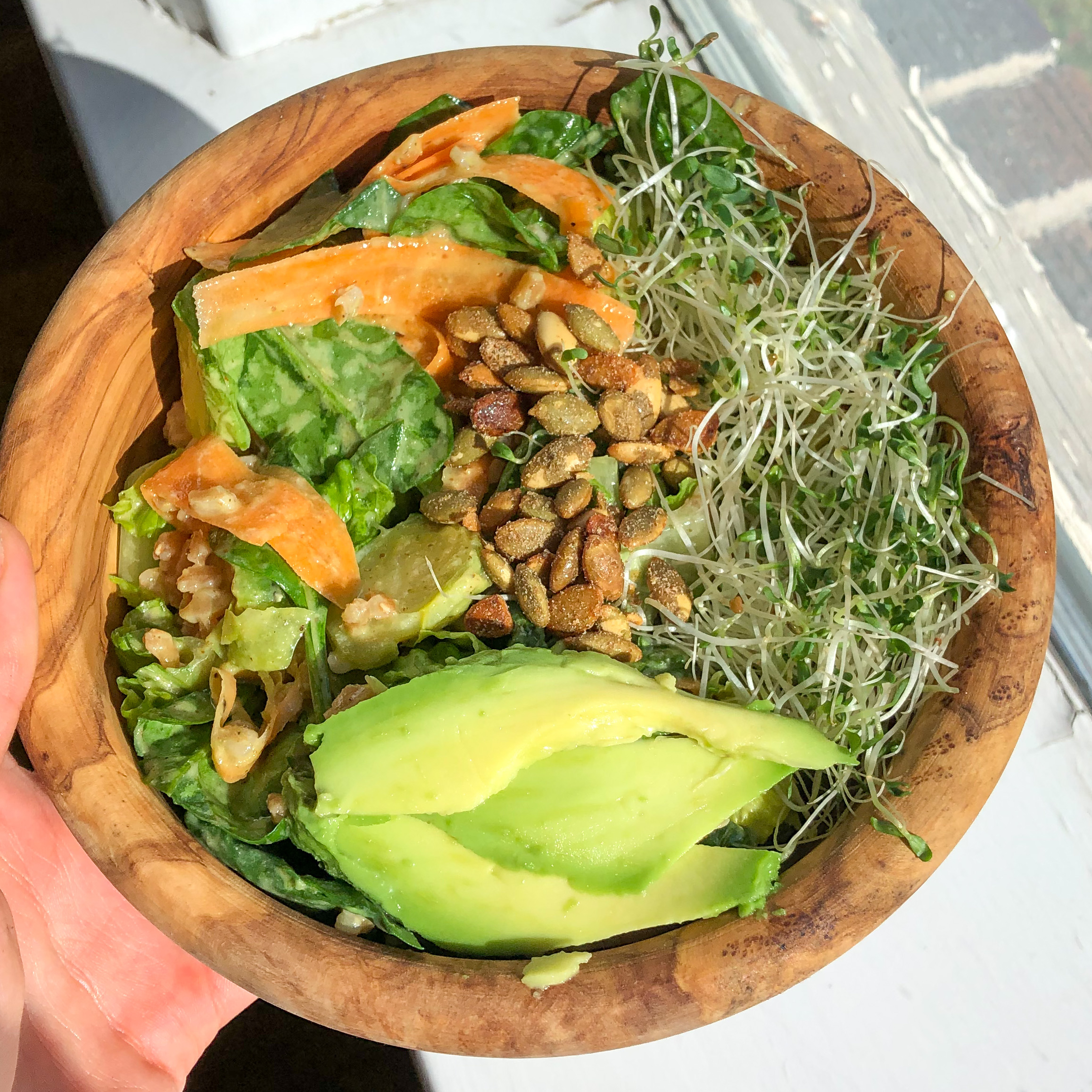 Fall Salad in a Jar 